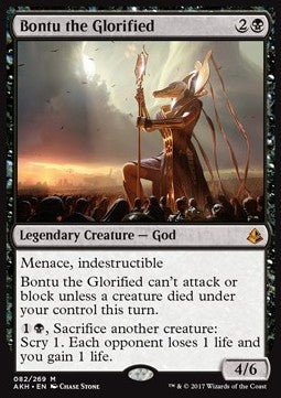 Bontu the Glorified - Amonkhet (Mythic) [AKH-82]