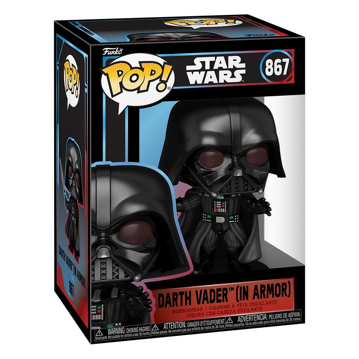 Funko Pop Darth Vader (In Armor) #867 - Figura in Vinile