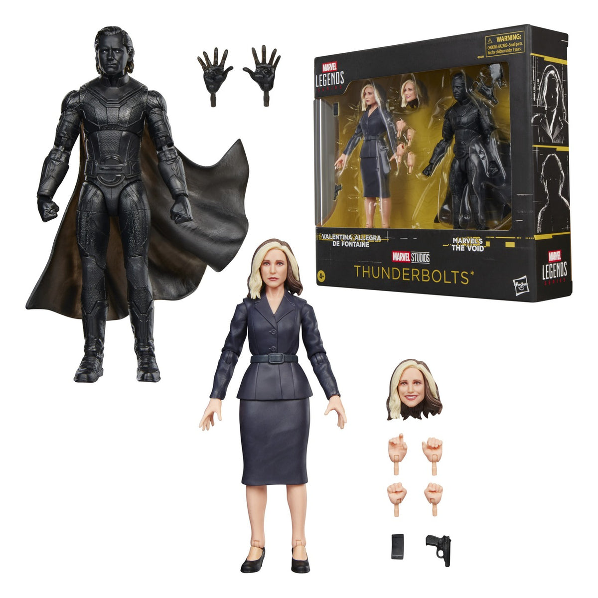 Avengers Marvel Legends Series: Valentina Allegra de Fontaine e The Void - Set 2 Action Figure 15 cm