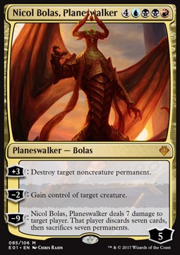 Nicol Bolas, Planeswalker - Archenemy: Nicol Bolas (Mythic) [E01-85]