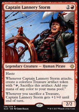 Captain Lannery Storm - Ixalan (Rare) [XLN-136]