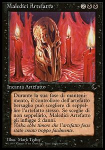 Curse Artifact - The Dark Italian (Uncommon)
