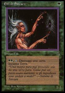 Savaen Elves - The Dark Italian (Common)