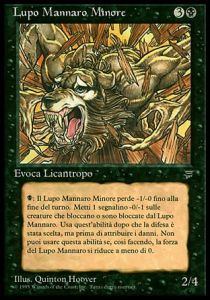Lesser Werewolf - Legends Italian (Uncommon)