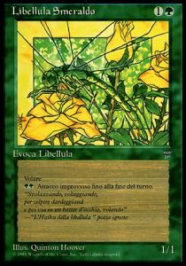 Emerald Dragonfly - Legends Italian (Common)