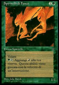 Fire Sprites - Legends Italian (Common)