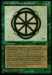 Glyph of Reincarnation - Legends Italian (Common)
