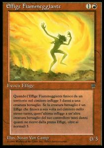 Blazing Effigy - Legends Italian (Common)