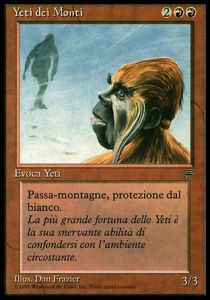 Mountain Yeti - Legends Italian (Uncommon)