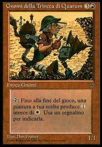 Quarum Trench Gnomes - Legends Italian (Rare)