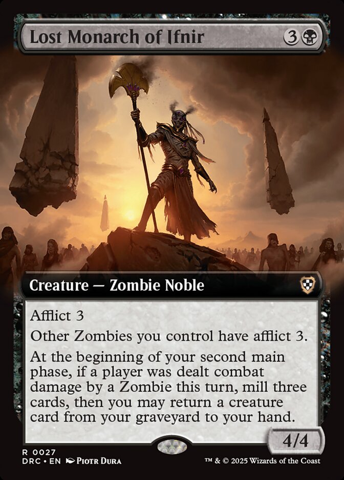 Lost Monarch of Ifnir - Commander: Aetherdrift: Extras