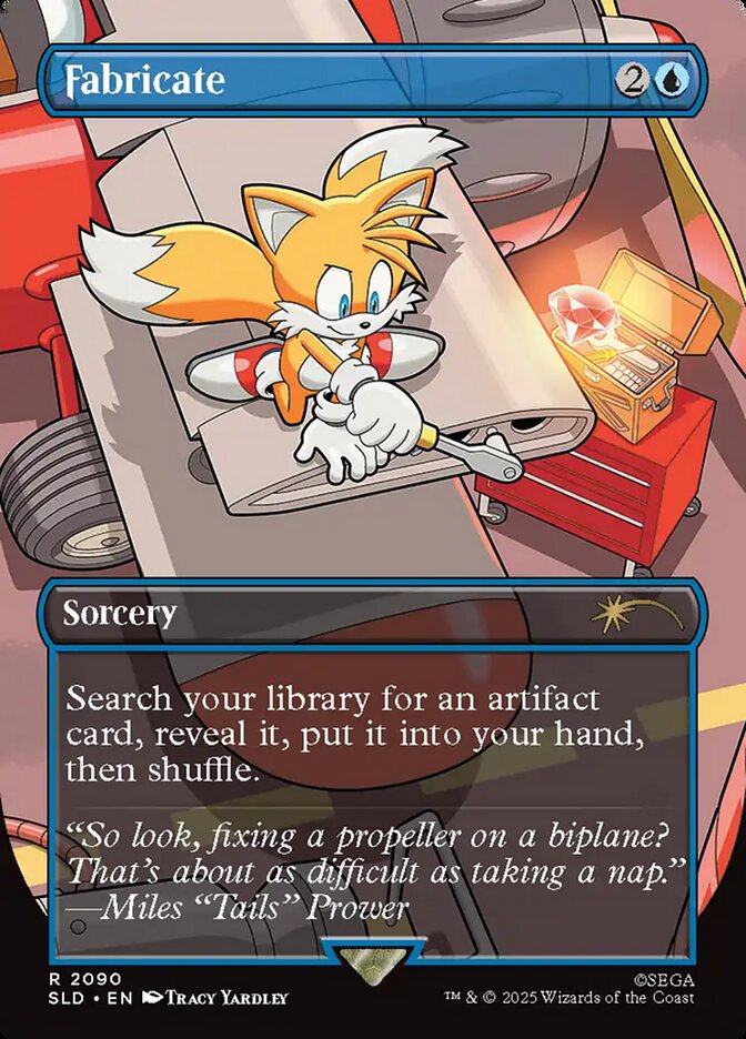 Fabricate (V.1) - Secret Lair Drop Series: The Sonic Superdrop