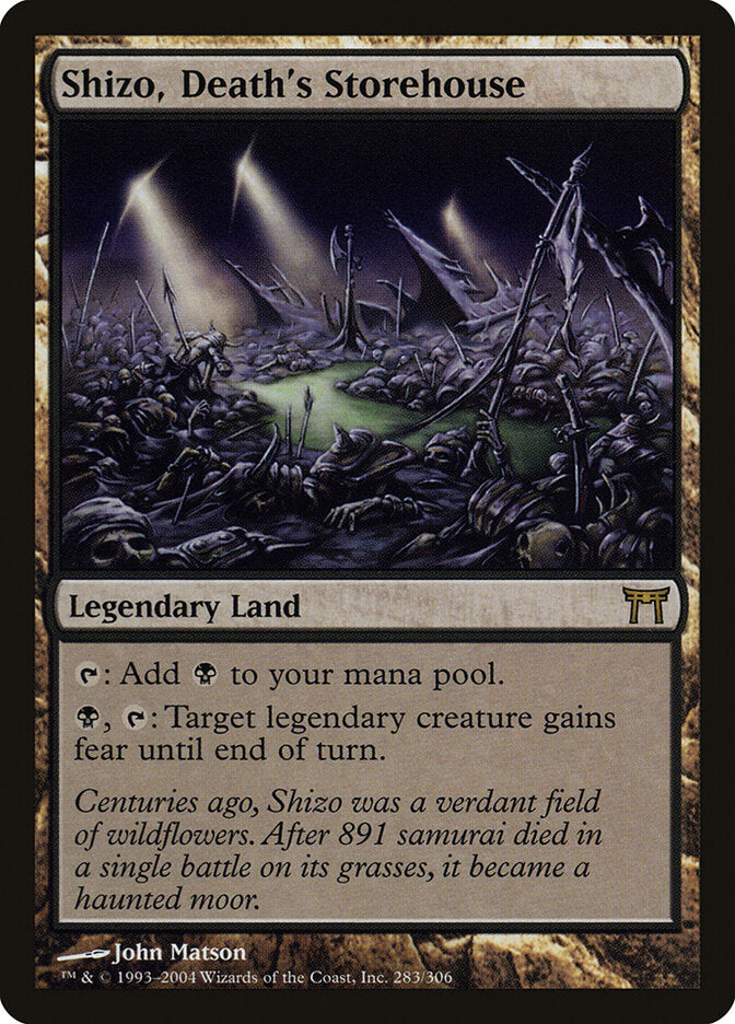 Shizo, Death's Storehouse - Champions of Kamigawa