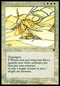 Elder Land Wurm - Legends Italian (Rare)