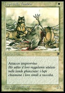 Tundra Wolves - Legends Italian (Common)