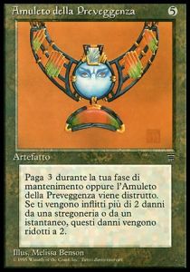 Forethought Amulet - Legends Italian (Rare)