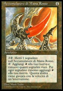 Red Mana Battery - Legends Italian (Uncommon)