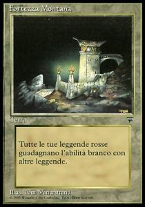 Mountain Stronghold - Legends Italian (Uncommon)