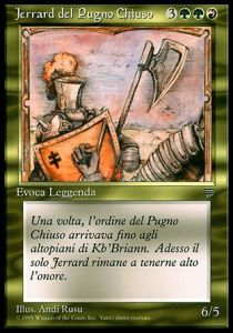 Jerrard of the Closed Fist - Legends Italian (Uncommon)