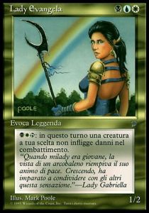 Lady Evangela - Legends Italian (Rare)