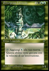 Princess Lucrezia - Legends Italian (Uncommon)