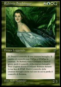 Rubinia Soulsinger - Legends Italian (Rare)