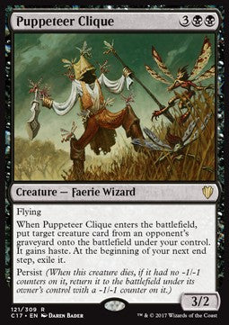 Puppeteer Clique - Commander 2017 (Rare) [C17-121]