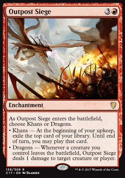 Outpost Siege - Commander 2017 (Rare) [C17-139]