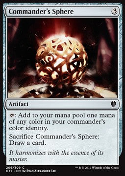 Commander's Sphere - Commander 2017 (Common) [C17-206]