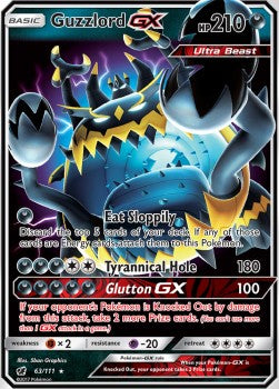 Guzzlord GX - Crimson Invasion (Ultra Rare) [CIN-63]