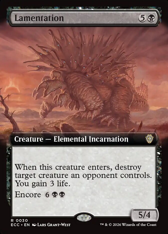 Lamentation - Commander: Lorwyn Eclipsed: Extras