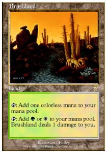 Brushland - Seventh Edition (Rare) [7ED-326]