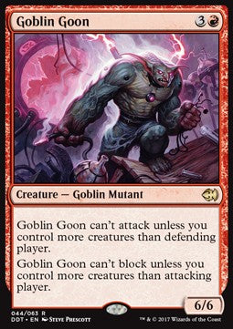 Goblin Goon - Duel Decks: Merfolk vs. Goblins (Rare) [DDT-44]