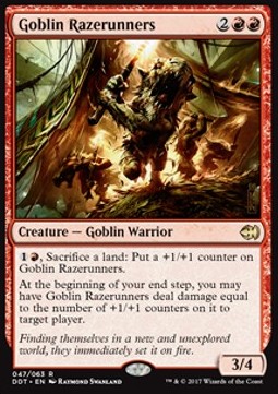 Goblin Razerunners - Duel Decks: Merfolk vs. Goblins (Rare) [DDT-47]