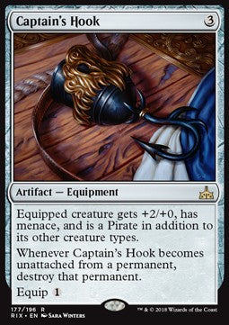 Captain's Hook - Rivals of Ixalan (Rare) [RIX-177]
