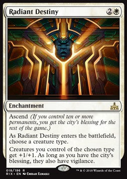 Radiant Destiny - Rivals of Ixalan (Rare) [RIX-18]