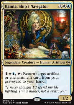 Hanna, Ship's Navigator - Masters 25 (Rare) [A25-206]