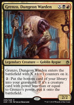 Grenzo, Dungeon Warden - Masters 25 (Rare) [A25-205]