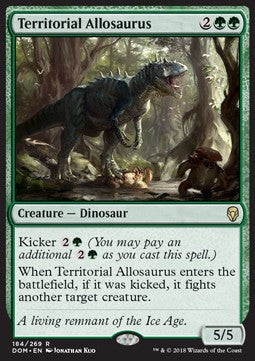 Territorial Allosaurus - Dominaria (Rare) [DOM-184]