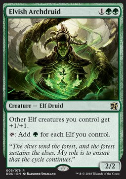 Elvish Archdruid - Duel Decks: Elves vs. Inventors (Rare) [DDU-5]