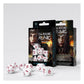 Classic Runic White Red SCLR04 - Set 7 Dadi