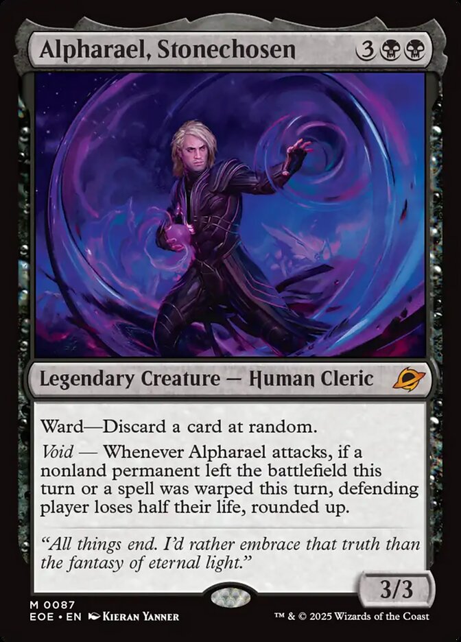 Alpharael, Stonechosen - Edge of Eternities