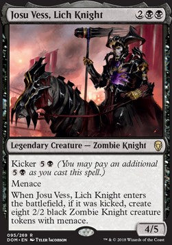Josu Vess, Lich Knight - Dominaria (Rare) [DOM-95]