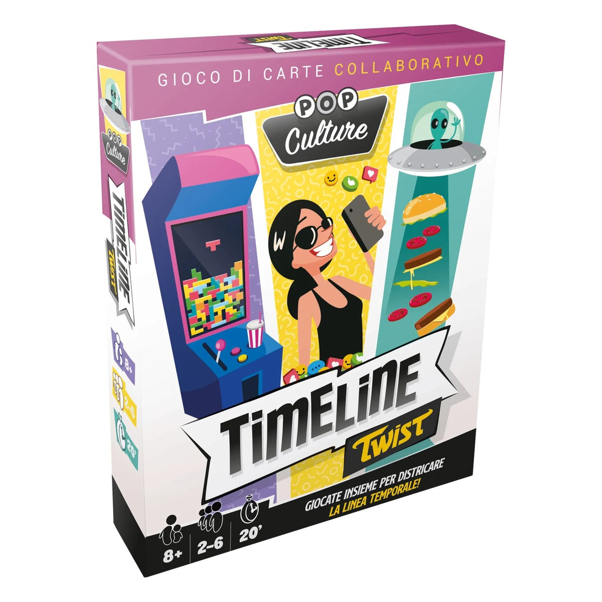 Timeline Twist: Pop Culture - Gioco da Tavolo (ITA)