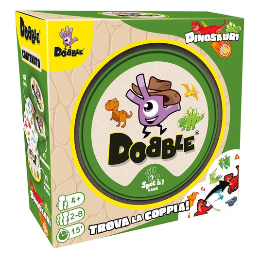 Dobble Dinosauri Eco Sleeve - Gioco da Tavolo (ITA)