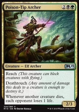 Poison-Tip Archer - Core 2019 (Uncommon) [M19-220]