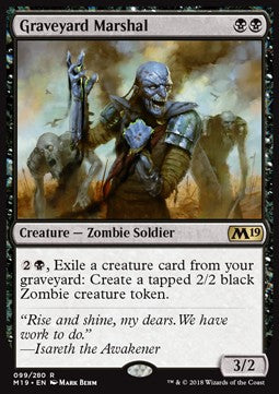 Graveyard Marshal - Core 2019 (Rare) [M19-99]