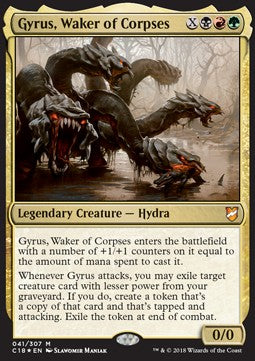 Gyrus, Waker of Corpses - Commander 2018 (Mythic) [C18-41]