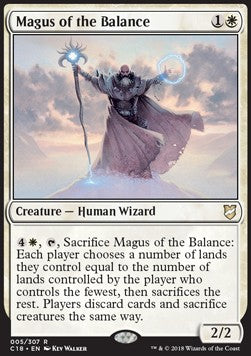 Magus of the Balance - Commander 2018 (Rare) [C18-5]