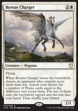 Boreas Charger - Commander 2018 (Rare) [C18-1]